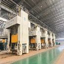 []合肥锻压2400吨闭式双点线：800吨一台，移动台，台面3.